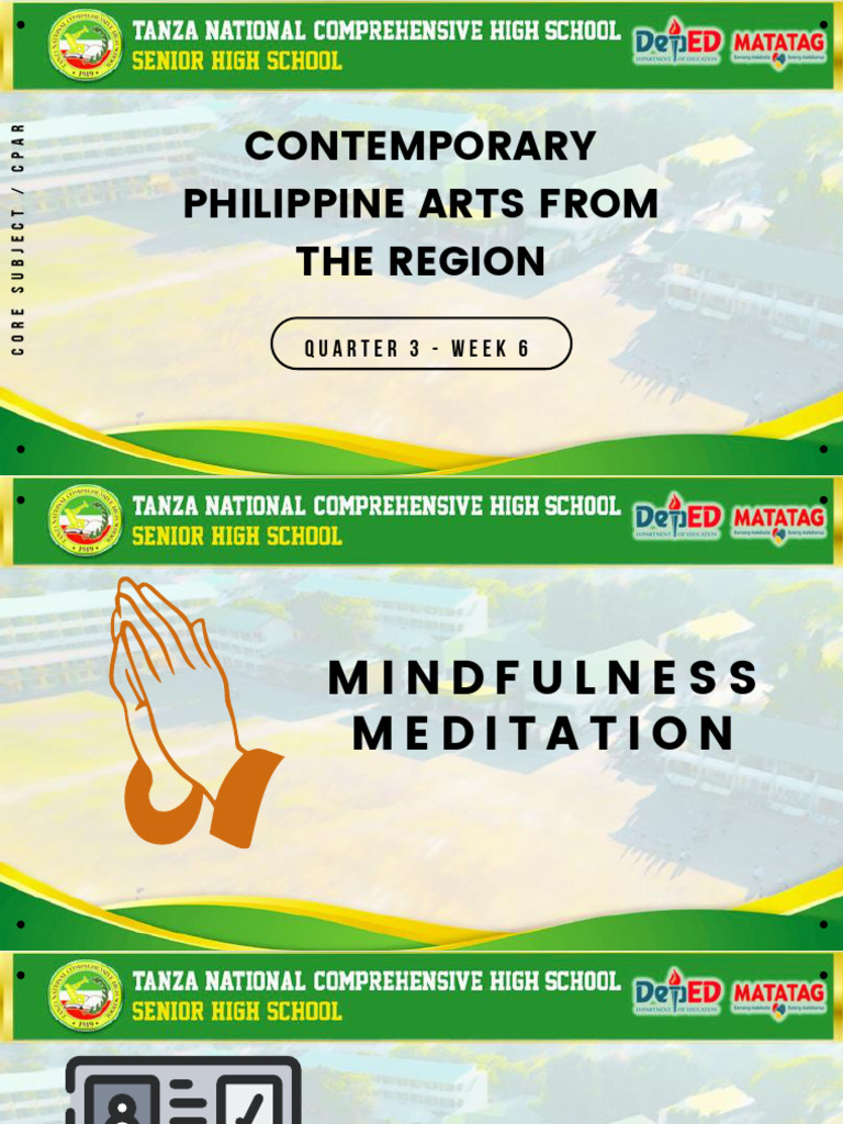 CPAR-Q3W6-7. | PDF | Philippines | The Arts
