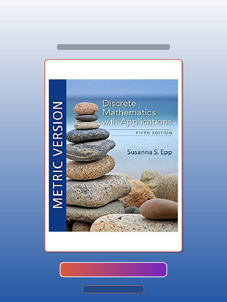 Discrete Mathematics With Applications Metric Version 5th Edition by ...