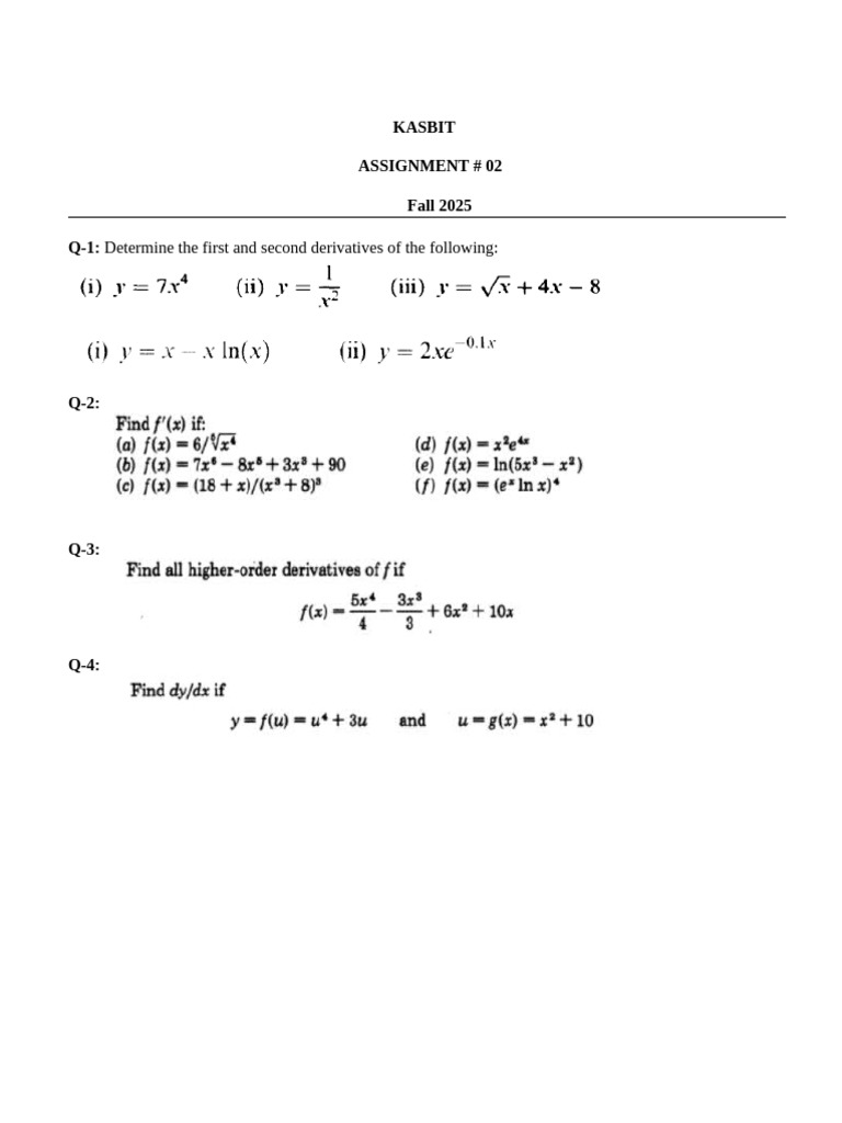 Assignment No.2 (1) | PDF