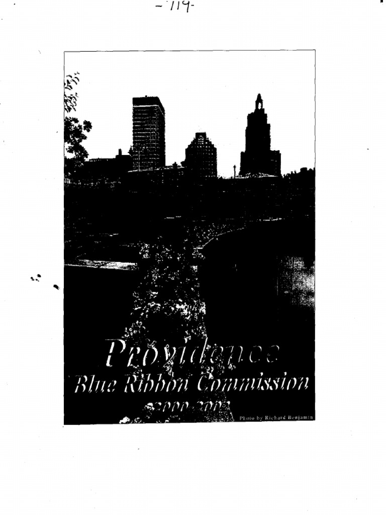 Providence Blue Ribbon Commission Final Report on Police Reform and ...