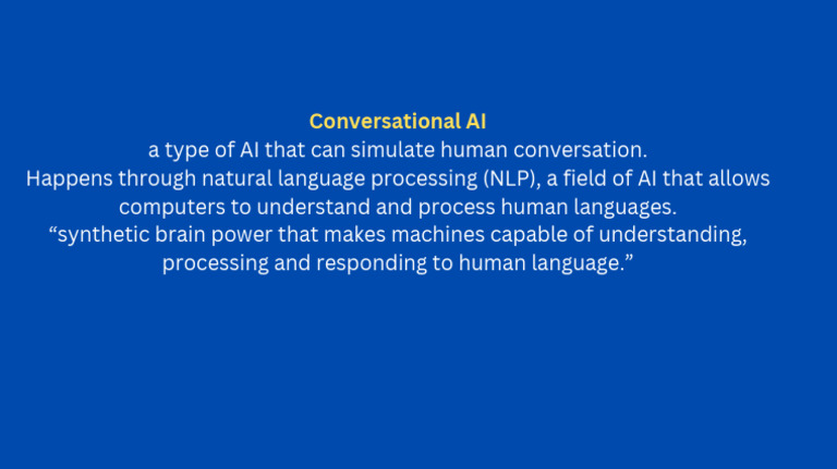 Understanding Conversational AI Basics | PDF