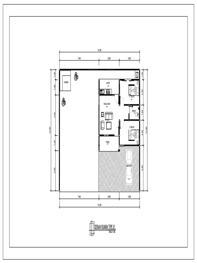 Denah 2 | PDF