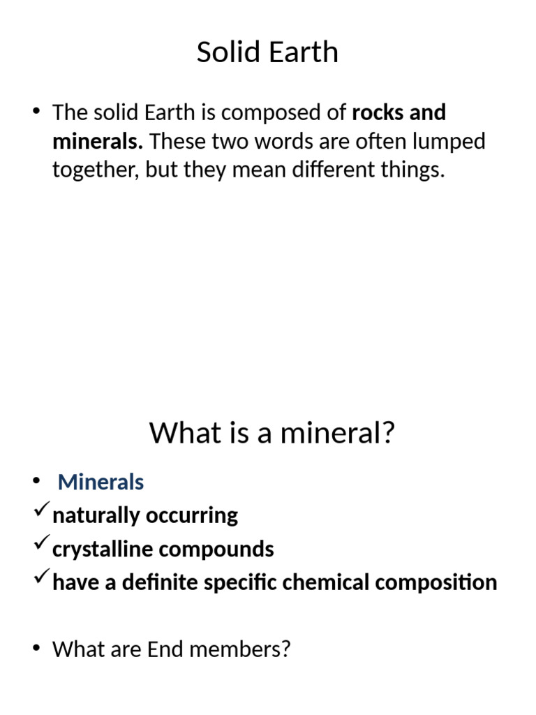 Understanding Rocks and Minerals | PDF | Rock (Geology) | Igneous Rock