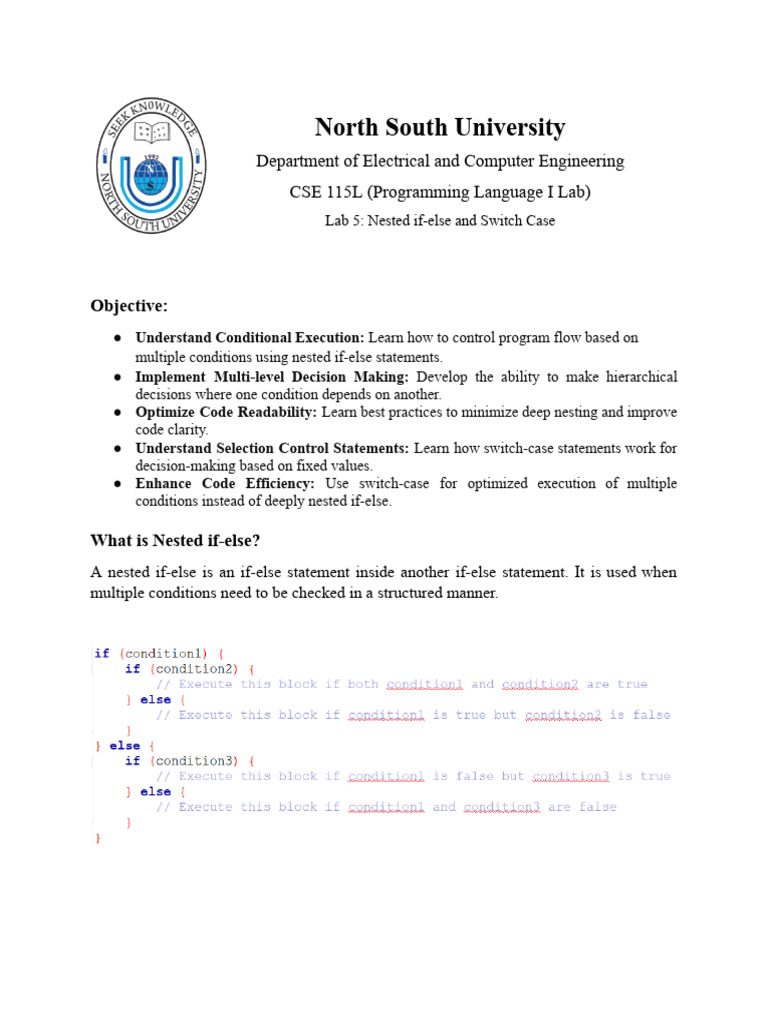 Cse115 Lab 5 | PDF | Control Flow | Software Development
