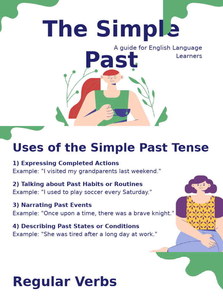 Simple Past Tense Guide for Learners | PDF