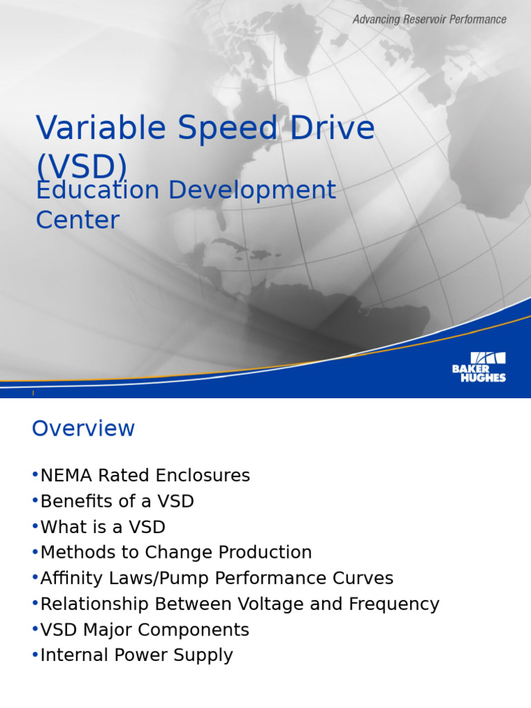 Variable Speed Drive (VSD) Overview | PDF | Power Inverter | Rectifier