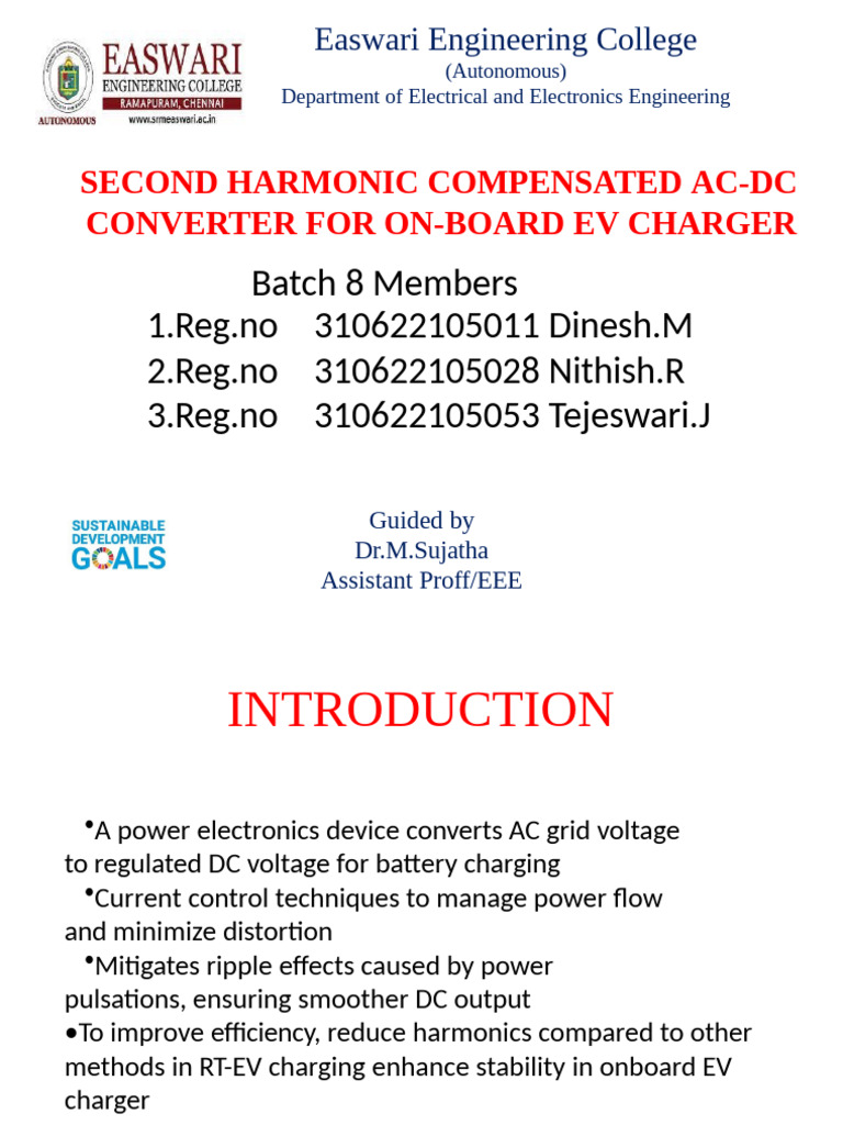 Second Harmonics Compensated Ac-dc Front Ed Converter for Onboard ...