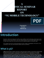 5g Mobile Technology
