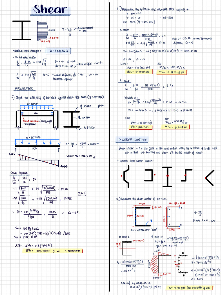 Lec4 Shear | PDF