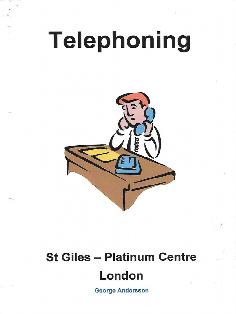Telephoning | PDF