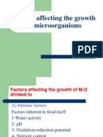 5.factors Affecting The Growth of Microorganisms