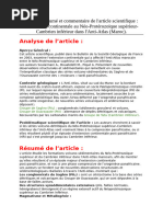 2018tou30319 PDF | PDF | Tectonique des plaques | Croûte terrestre