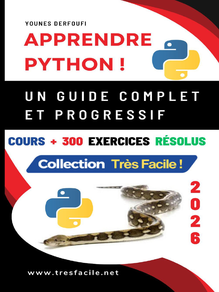 Guide Complet sur le Langage Python | PDF | Python (Langage de ...
