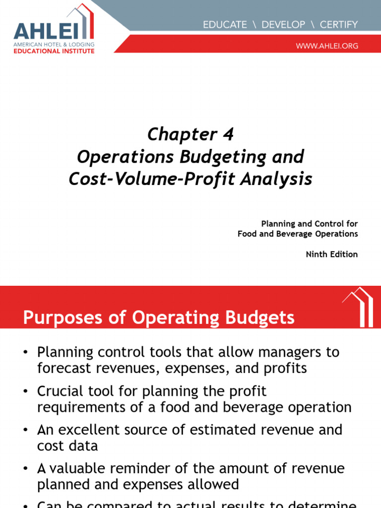 Food & Beverage Budgeting Strategies | PDF | Expense | Budget