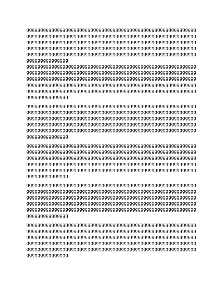 Document with Repeated Content | PDF