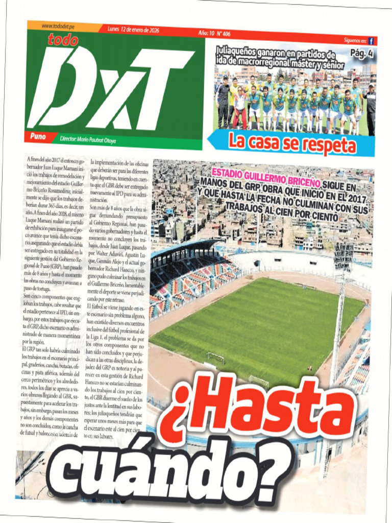 DXT Puno ?12012026? | PDF