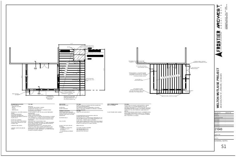 241080 Morrison 3 Seasons Room and Deck Layout1 | PDF | Framing ...