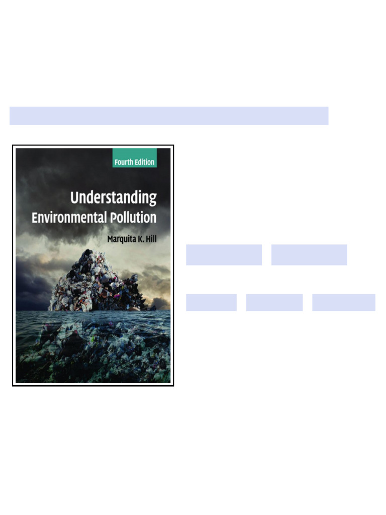 Understanding Environmental Pollution Kindle & PDF Formats | PDF
