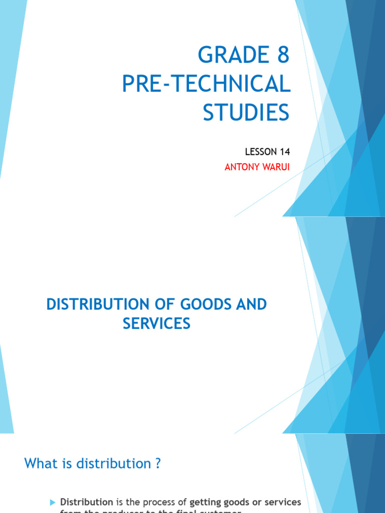 Understanding Goods Distribution Channels | PDF | Goods | Retail
