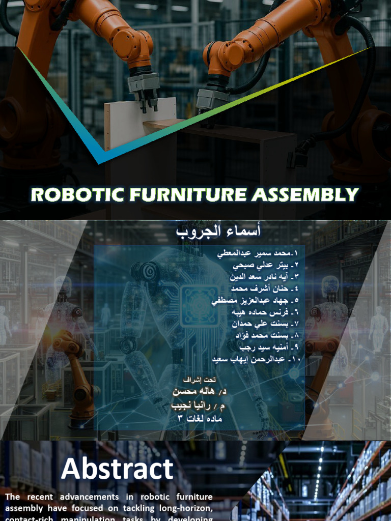Robotic Furniture Assembly | PDF