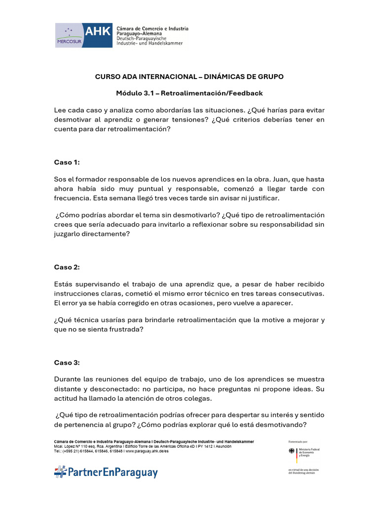 Estrategias de Retroalimentación Efectiva | PDF