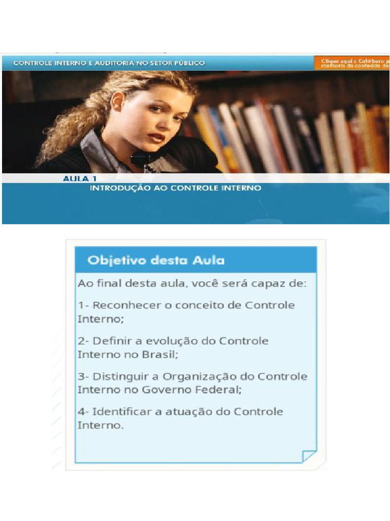 Controle Interno e Auditoria No Setor Público 1 e 2 | PDF