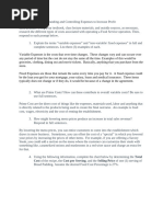 Restaurant Math Calculations Key | PDF | Foods | Food And Drink