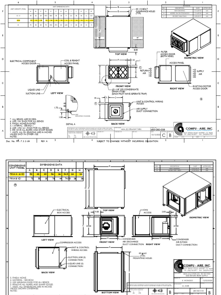 MP3-400-C47-AE-10008_compuaire | PDF | Electrical Wiring | Thermodynamics