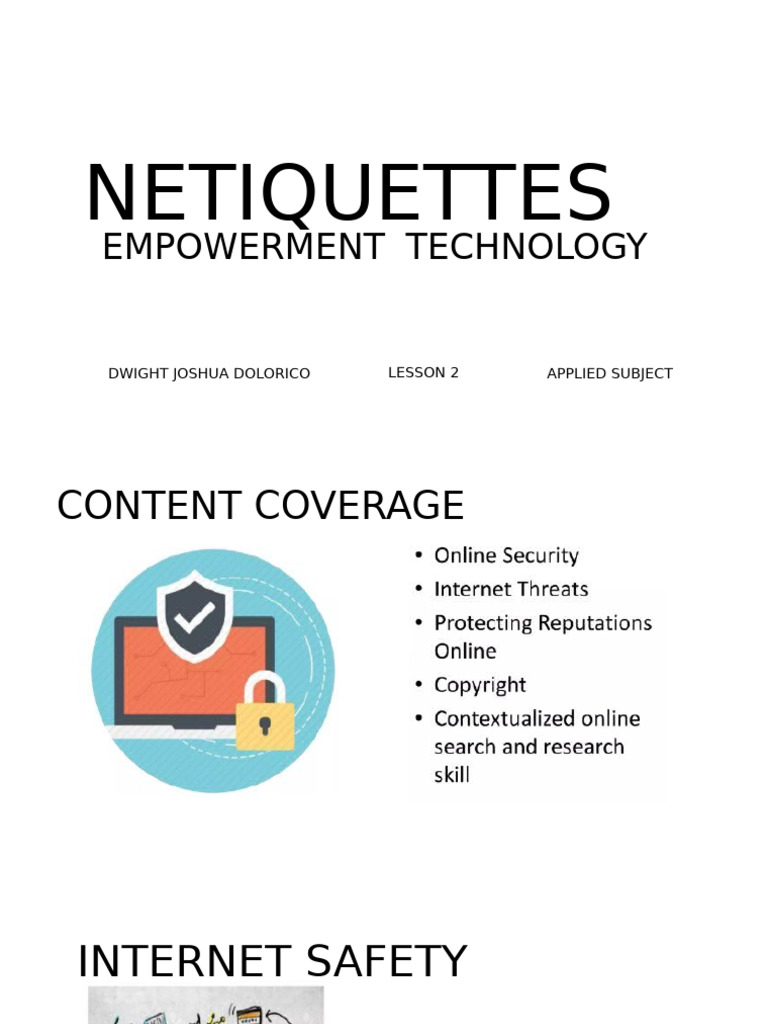 Empowermenttechnologymodule2etequette 250311040419 3ea72b7c Copy | PDF ...