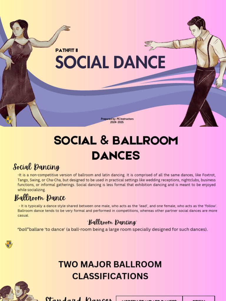 Social Dance Guide: Styles & Positions | PDF | Ballroom Dance | Dances