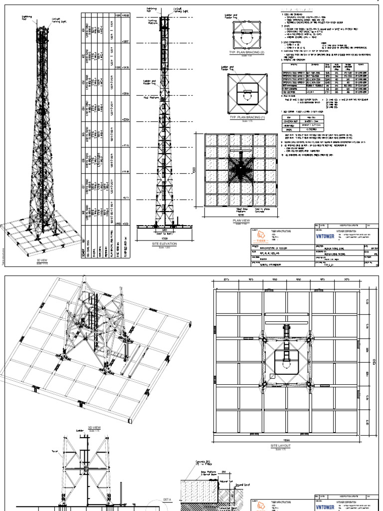 Tekla Structures for VNTower Project | PDF