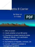 Hepatitis B Carrier