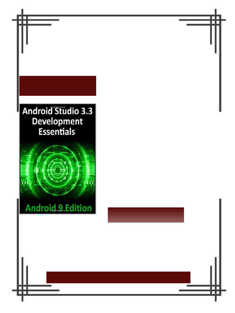 Android Studio 3 3 Development Essentials Android 9 Edition Developing ...