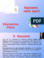 Tesi-EducazioneFisica-Il Razzismo Nello Sport