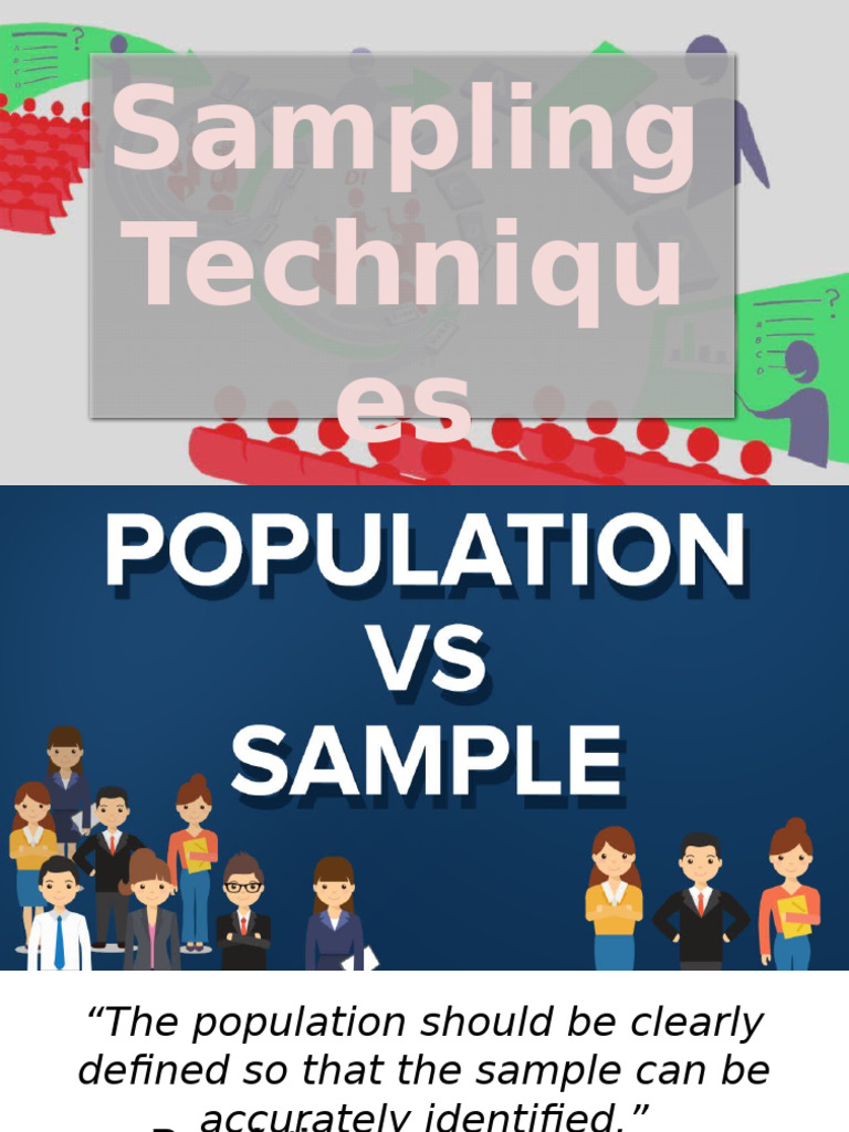 Sampling Techniques Explained | PDF | Sampling (Statistics ...