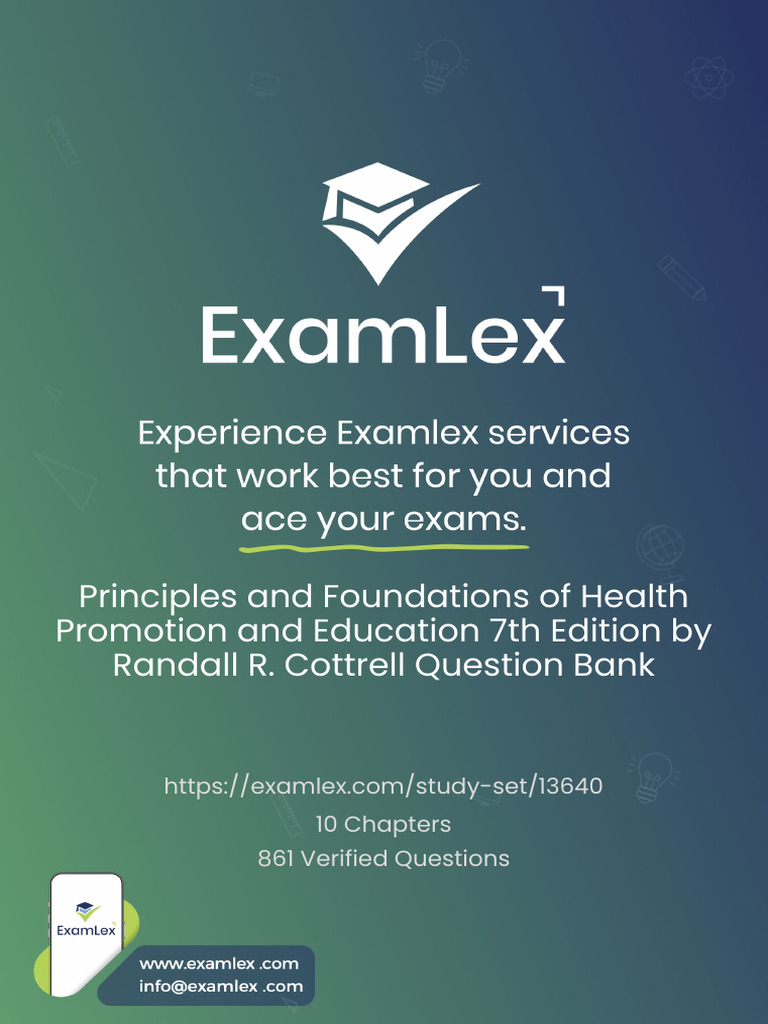 Health Promotion Education Question Bank | PDF | Theory