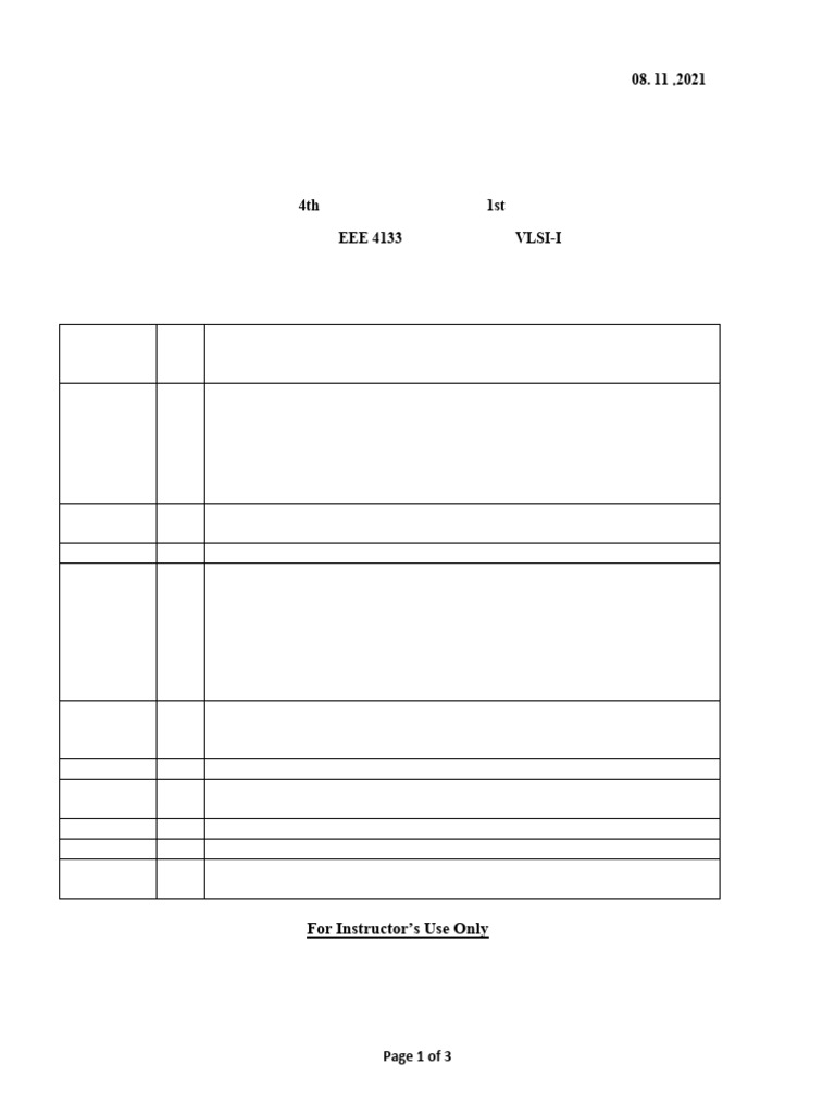 EEE 4133 Fall20 Final | PDF | Cmos | Logic Gate