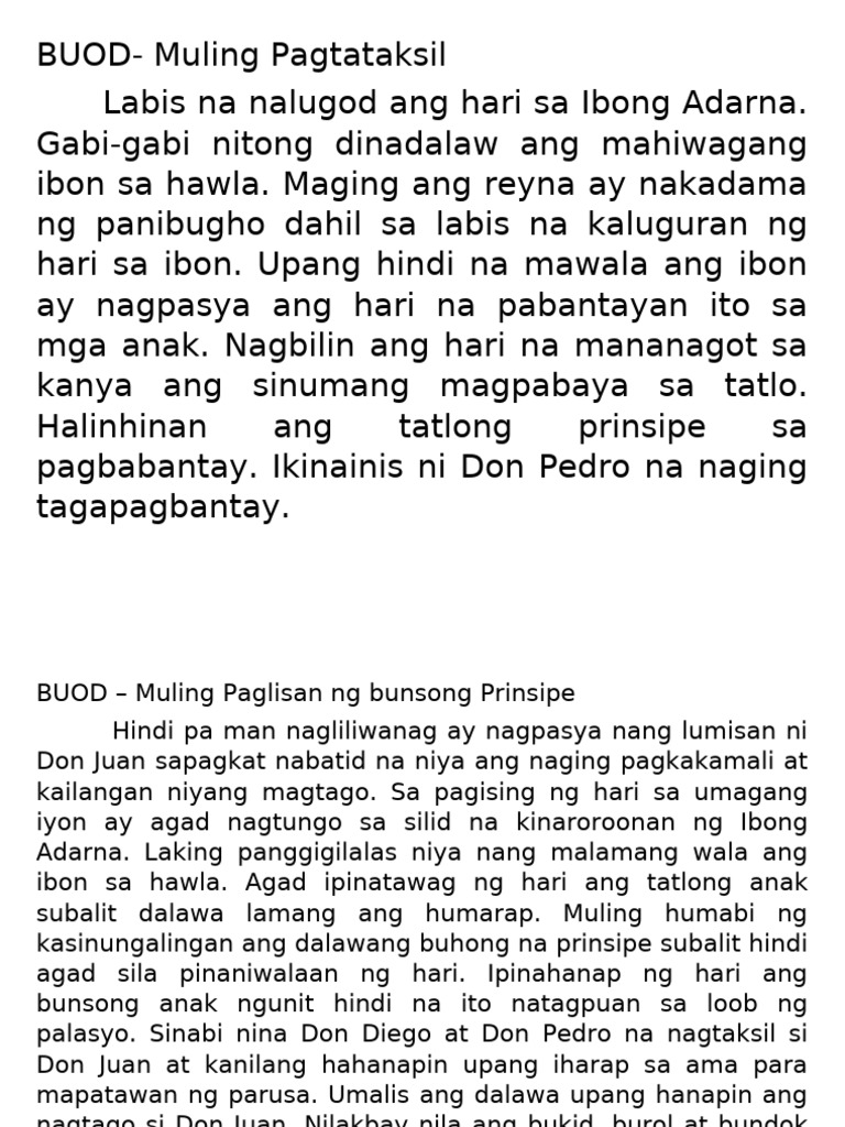 BUOD | PDF