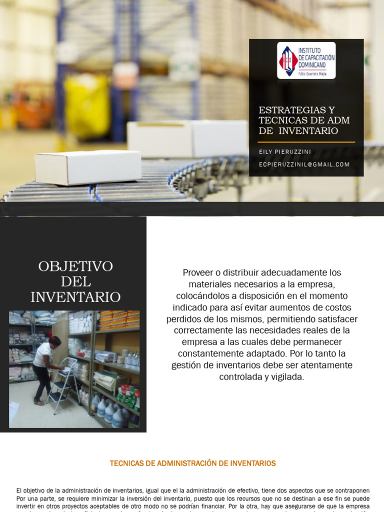 Estrategias Efectivas de Administración de Inventarios | PDF | Lean ...