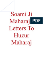 Soami Ji Maharaj's Letters To Huzur Maharaj