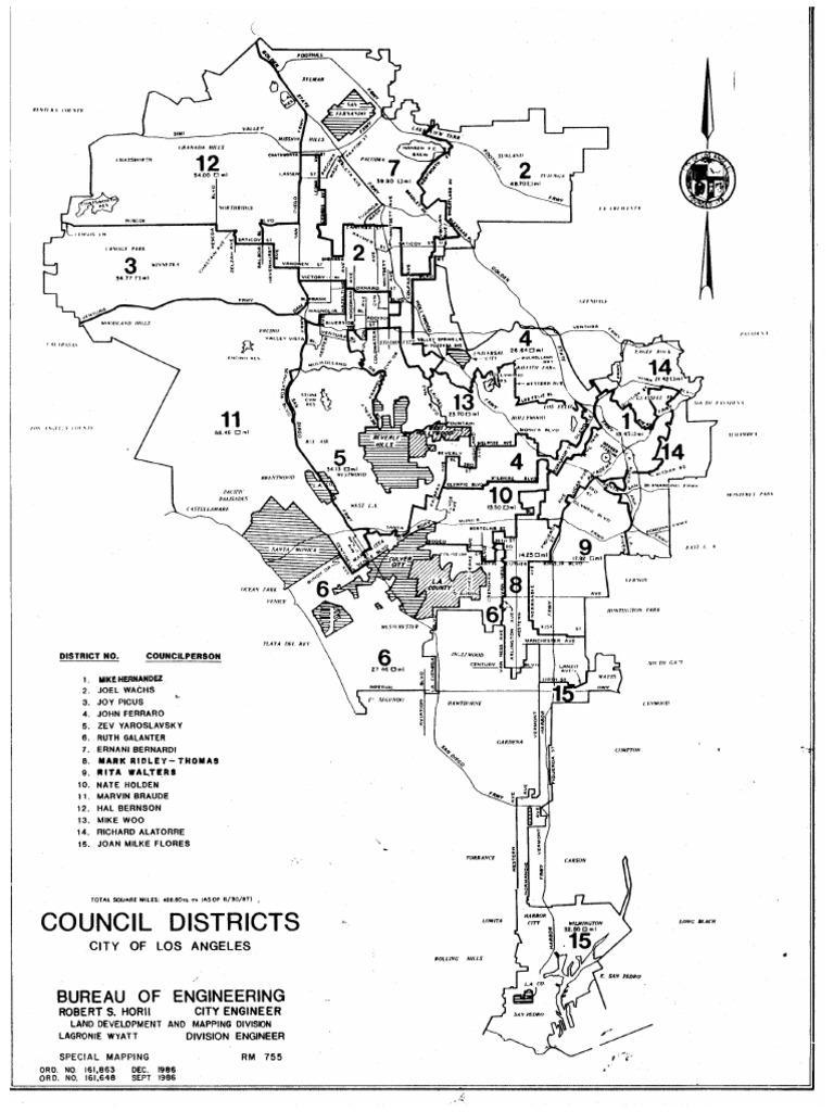 Map of LA | PDF
