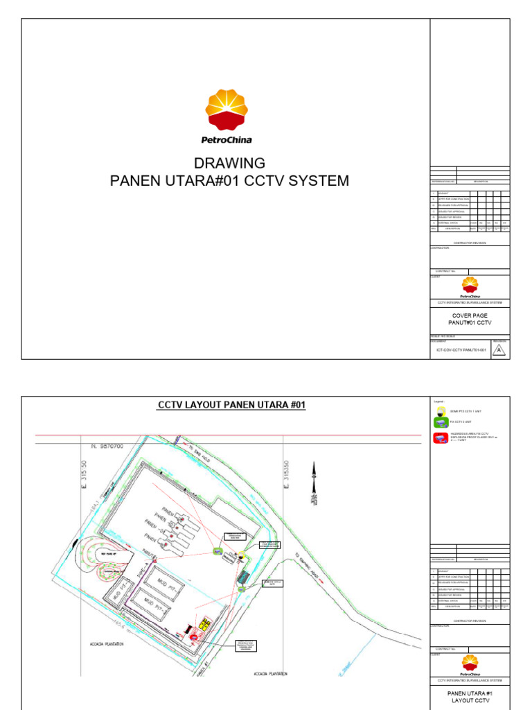 CCTV Integrated Surveillance System Layout | PDF | Telecommunications ...