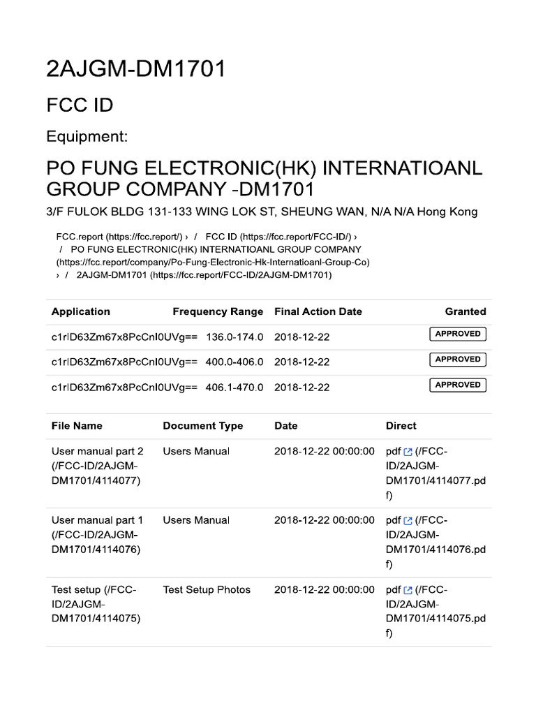 FCC Report | PDF