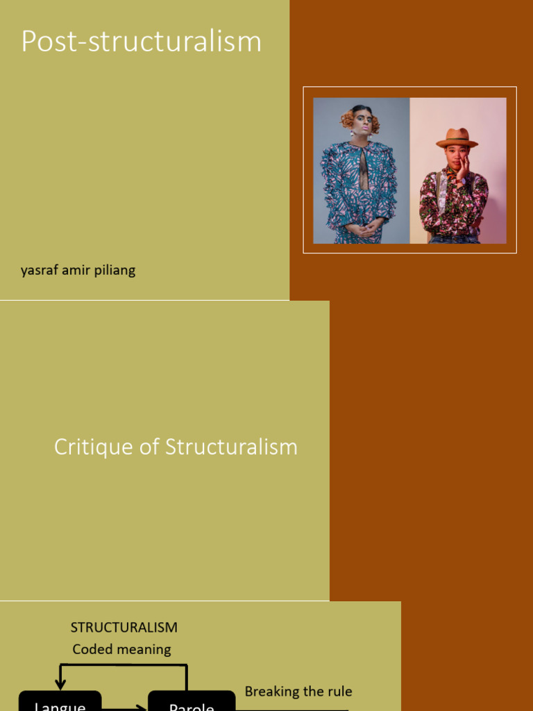 2 Pos Struktur | PDF | Postmodernism | Intertextuality