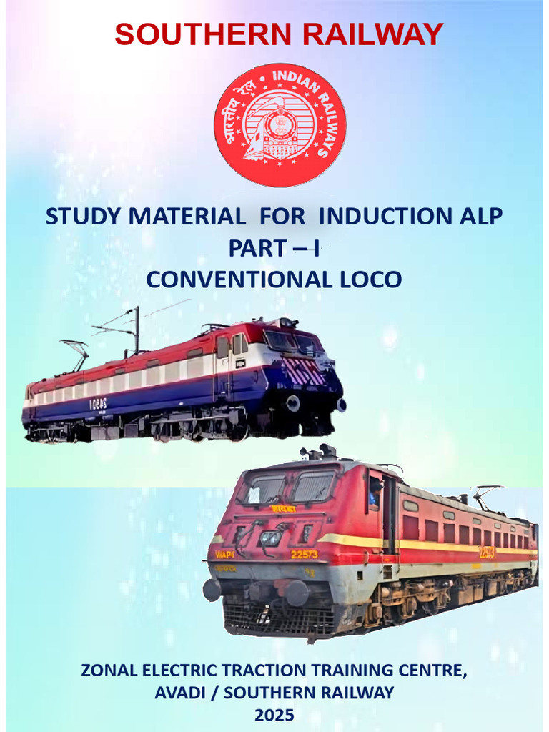 Southern Railway ALP Induction Study Guide | PDF | Electromagnetic ...