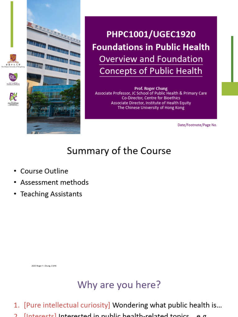 Public Health Course Overview and Careers | PDF | Public Health ...