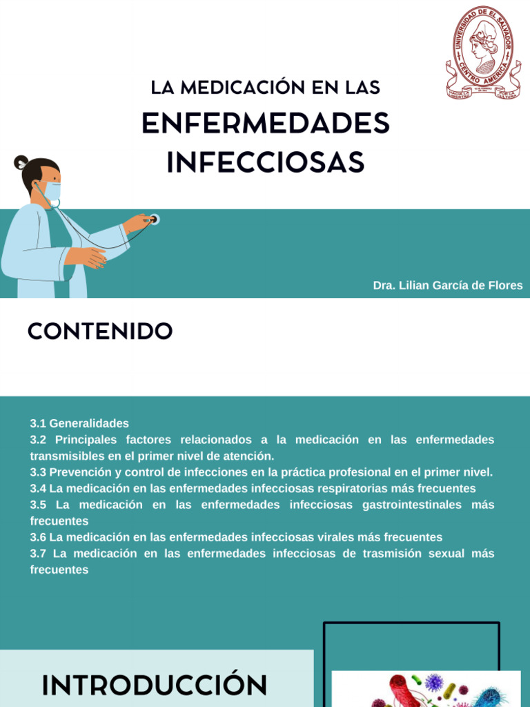Medicación en Enfermedades Infecciosas | PDF | Tuberculosis | Neumonía