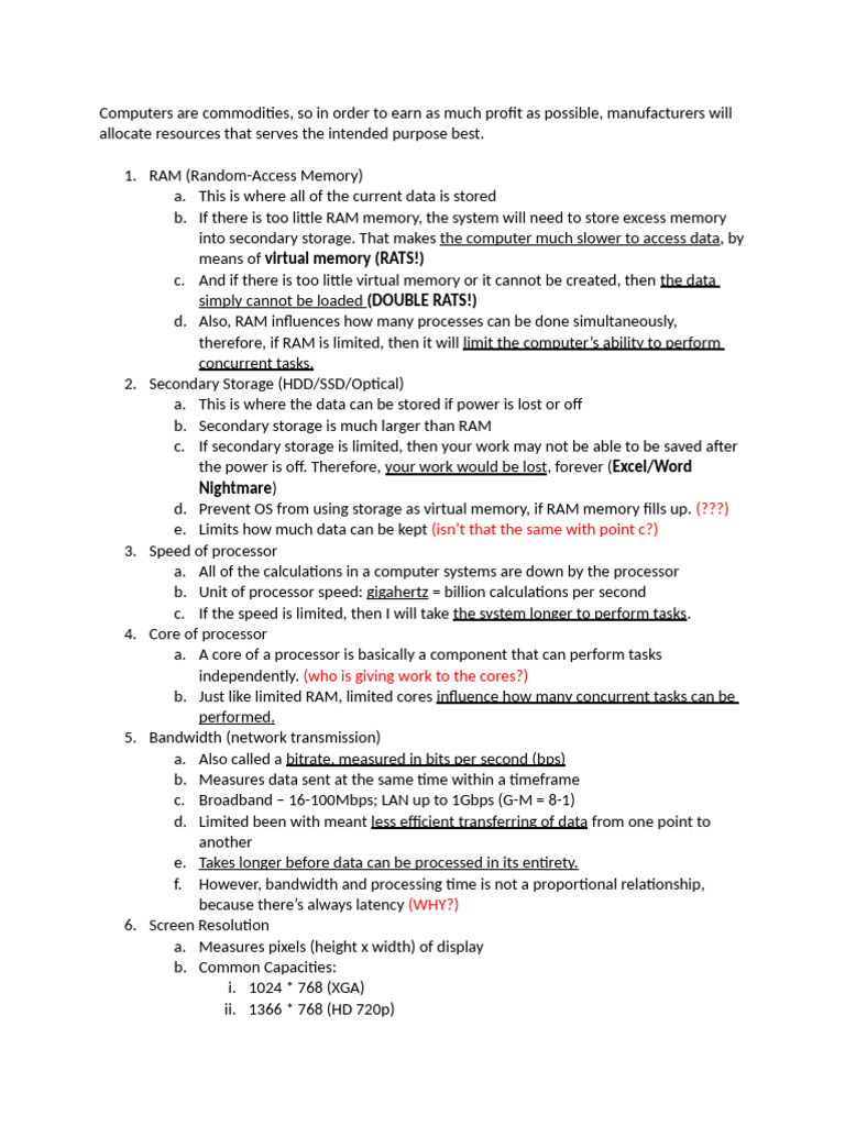 Computer Science tp6 Resource Management | PDF | Operating System ...