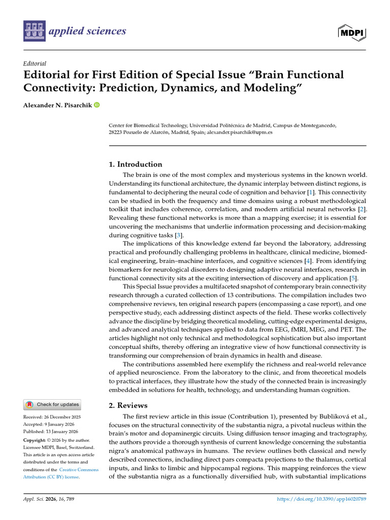 Brain Functional Connectivity Insights | PDF | Neural Oscillation | Brain