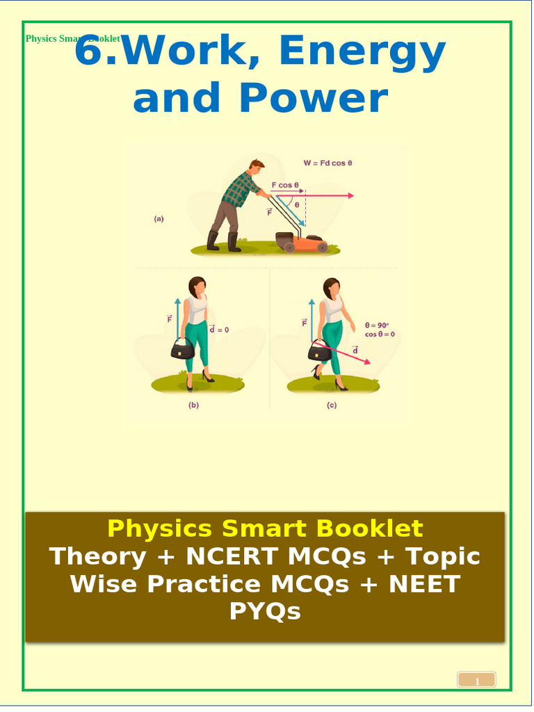 Work, Energy, and Power in Physics | PDF | Collision | Potential Energy